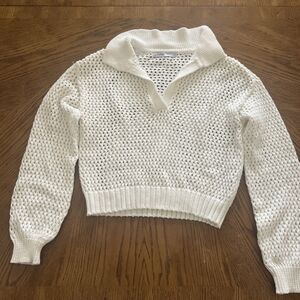 Women’s Berhska White Hole Sweater-M